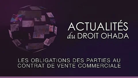 Quelles sont les obligations des parties dans la vente commerciale