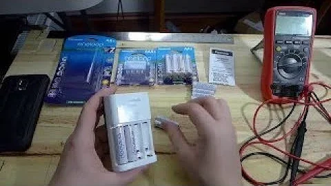 Compare Three Generations of Panasonic Eneloop Chargers BQ-CC55, BQ-CC17