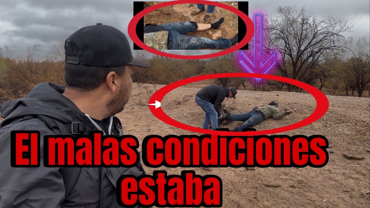 Se quedo en el desierto  Logramos salvarle