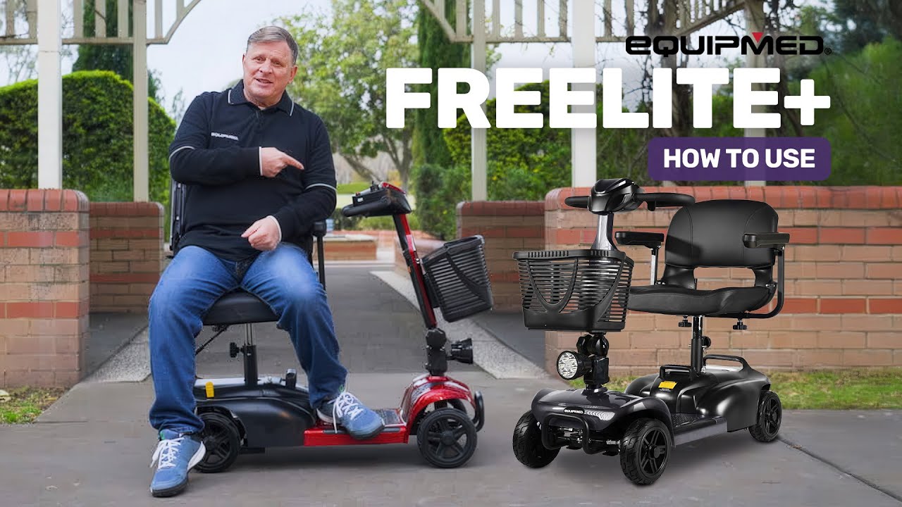 How to Use the Equipmed FreeLite+ Mobility Scooter