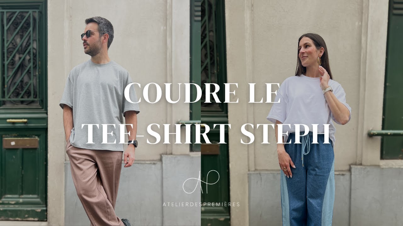 Tuto couture Steph - Coudre un tee-shirt oversize unisexe