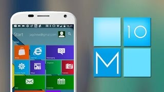 The Best Windows 10 Launcher for Android! screenshot 4