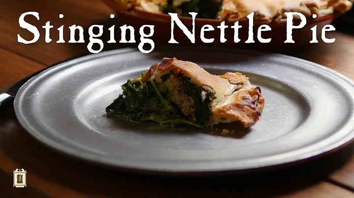 "A Spring Greens Pie" - Forcemeat, Greens, and Puf...