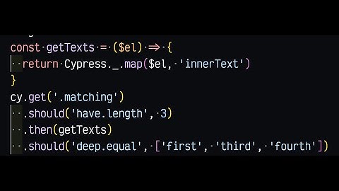 Get Text From A List Of Elements