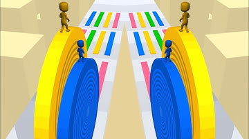 Layers Roll 🔵🟢🟡 MAX LEVELS All Levels Gameplay Walkthrough Android, iOS BIG UPDATE!!!