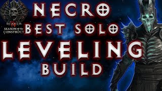 NECRO BEST SOLO LEVELING S3 Build | Diablo 4 Necromancer Build Season 3 Season of Construct #skulm