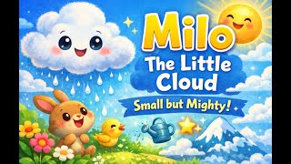 Milo the Little Cloud Who Wanted to Shine