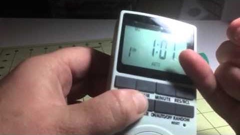 KEDSUM Programmable Timer