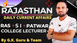 04 August || Current Affairs & Daily News Live Class, RAS,SI,PATWAR By Subhash Charan