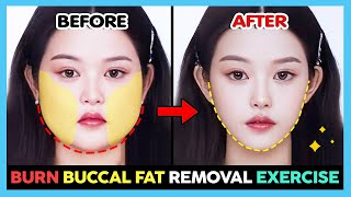 ✨ BURN BUCCAL FAT REMOVAL EXERCISE &amp; MASSAGE | Cheek fat loss, Cheek lift, Face fat loss