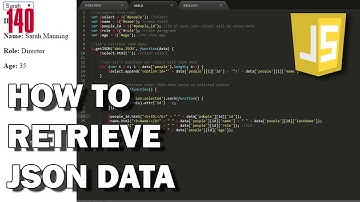 JAVASCRIPT How to retrieve JSON data with AJAX