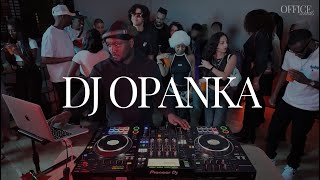 DJ Opanka Exclusive Afrobeats & Amapiano Live Set 2025 | Office Sounds