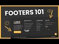 Everything about footers in web design