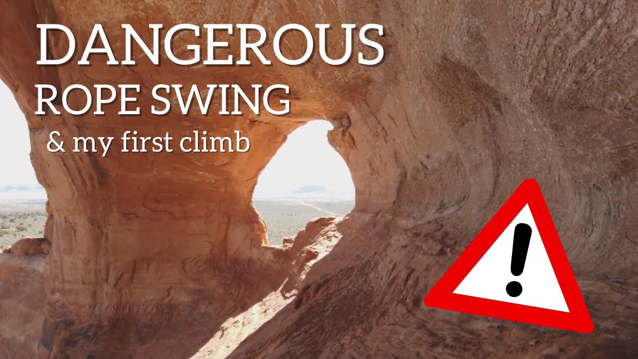 DANGEROUS ROPE SWING at LOOKING GLASS in MOAB, UTAH YouTube