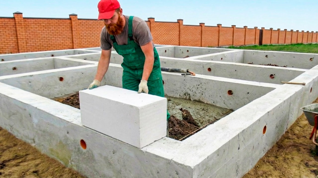 Как быстро построить недорогой дом! Соседи в шоке!