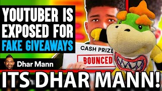 Dhar Mann: YouTuber Is EXPOSED For FAKE GIVEAWAYS, He Lives To Regret It - Junior Reaction!