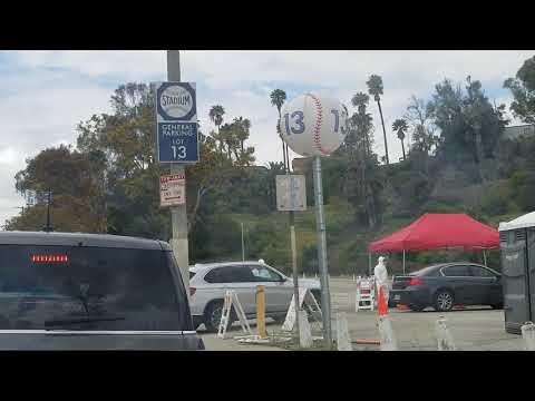 Part 3 Covid-19 testing Center Outside Dodger Stadium