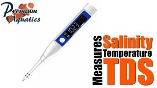 Seaside Aquatics Salinity Temperature TDS Digital Meter