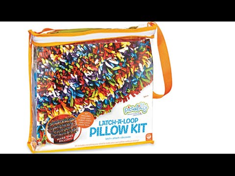 Little Gnomes - Latch Hook Pillow Kit