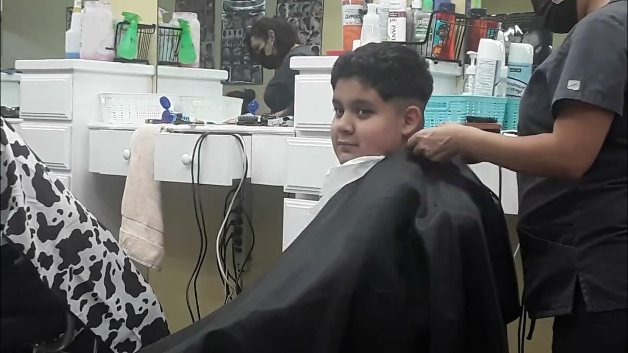 my brothers haircut YouTube