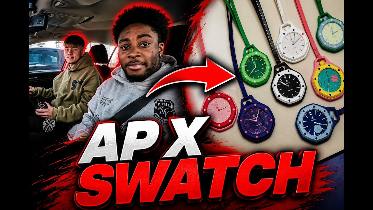 AP X SWATCH COLLAB *BIRMINGHAM* SHUTDOWN! - YouTube