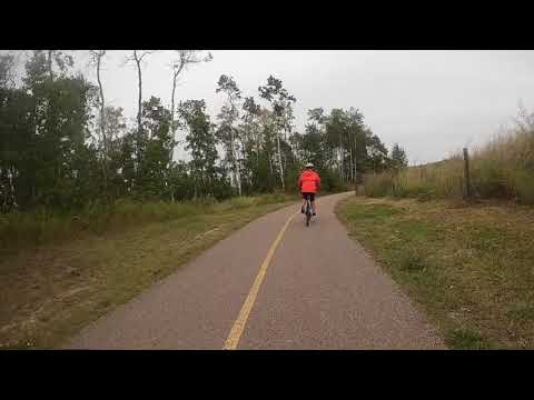 Riding the Great Trail - Blackfalds to Lacombe - Part 2