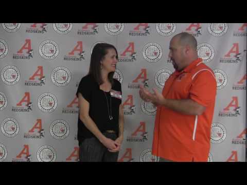 Anderson Redskins Hall of Fame Induction, Jenny Homan 2016