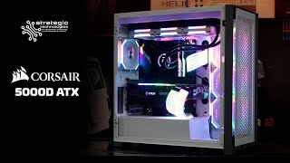 FULL GAMING PC BUILD LOG - Corsair 5000D AIRFLOW WHITE