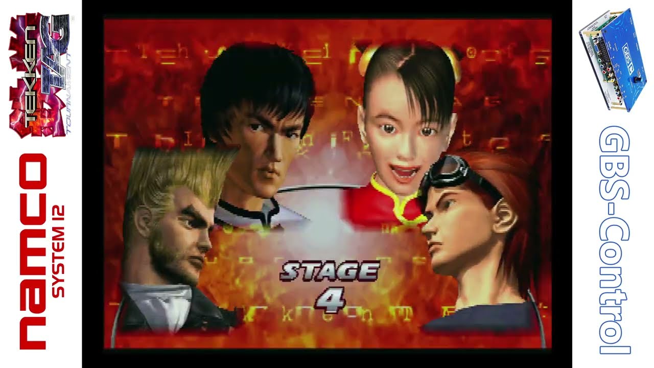 GBS-Control Namco System 12  Tekken Tag Video Quality Test