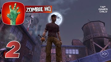 ZOMBIE HQ Gameplay Walkthrough Part 2 - iOS