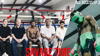 Road to World Champion| Raymond Ford in camp with Shakur Stevenson| Savage Time EP.3