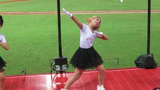 20180907 桃園球場 加速吧!桃猿戰士! lamigirls 陸筱晴