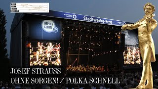 Josef Strauss: Ohne Sorgen! / Polka schnell op. 271 by Wiener Johann Strauss Orchester | @WJSO_at 7,609 views 3 years ago 2 minutes, 8 seconds