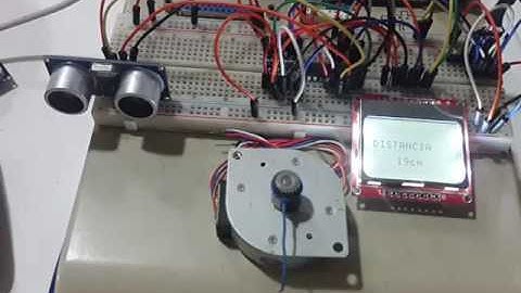 Sensor HC-SR04 pic16648 xc8