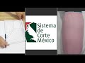 Aprendamos a usar el Sistema México. Clase 1 | Falda recta