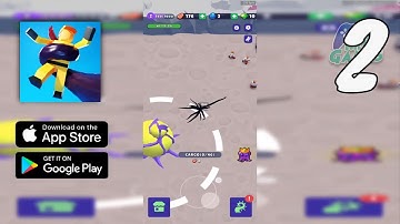 Alien Invasion: RPG Idle Space Gameplay Walkthrough Part 2 - Level 2 ~ 3 (Android, IOS)