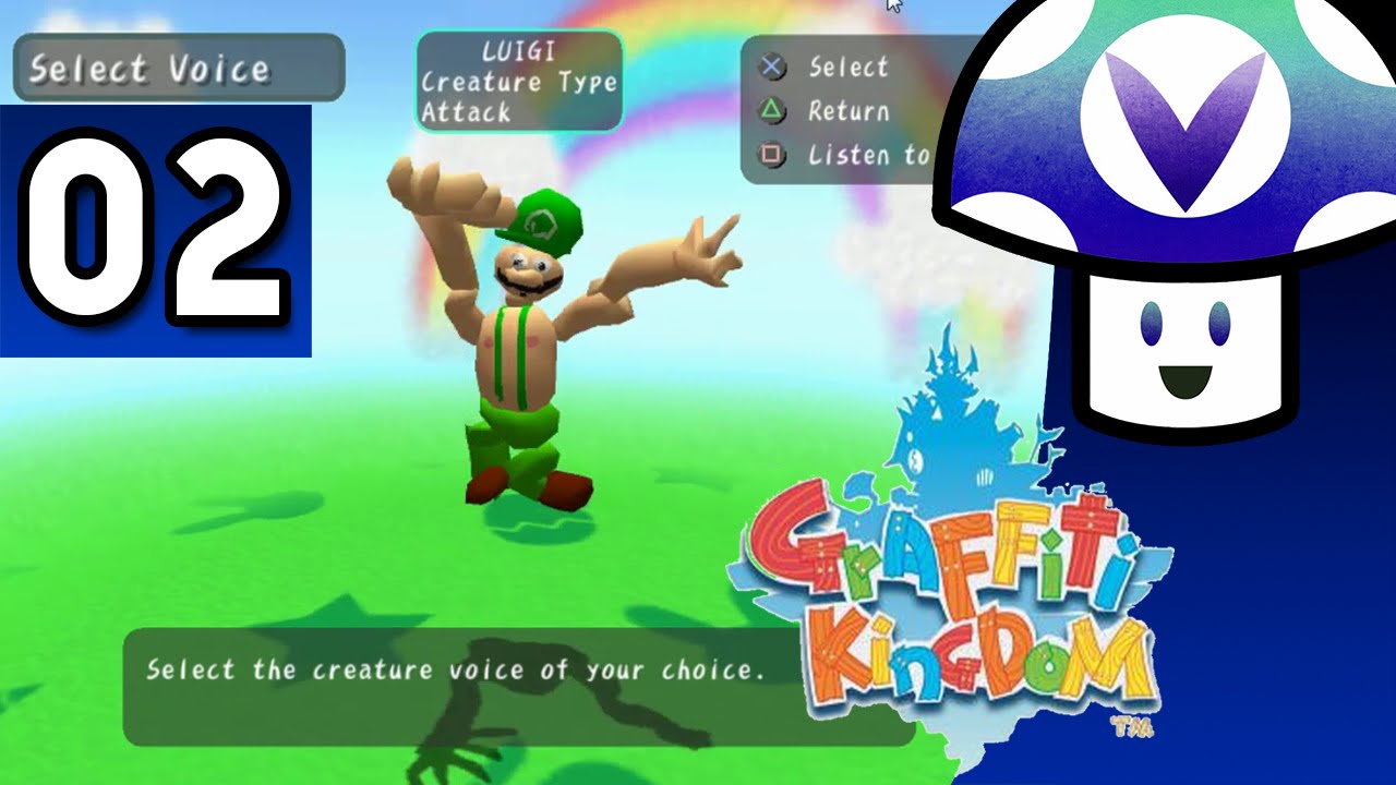 [Vinesauce] Vinny Graffiti Kingdom (part 2) YouTube