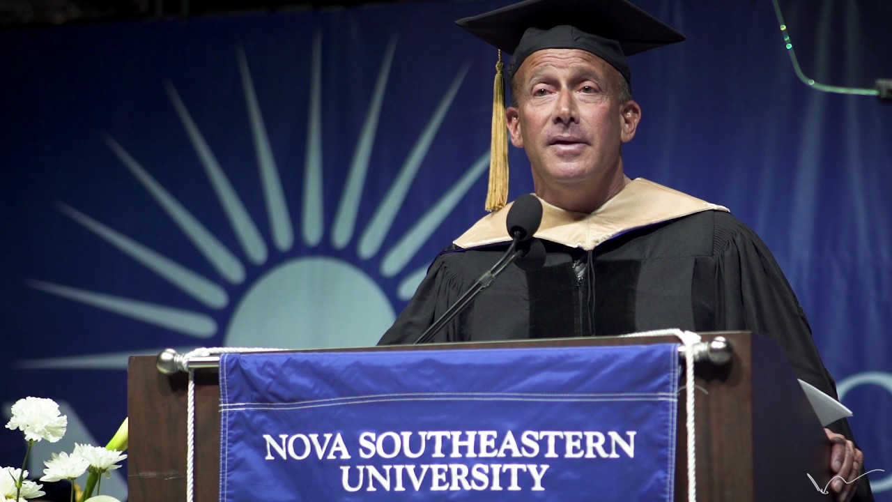 Nova Southeastern University Commencement Speech by Jordan Zimmerman