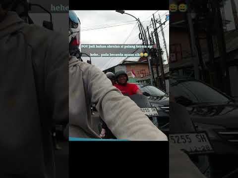 POV Jadi bahan obrolan di palang kereta api‼️😅 #shorts #motovlog #pov #bahan #keretaapi #viral