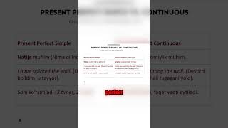 present perfect continuous #cefr #cefr #english #ielts #generalenglish #subscribe #youtube