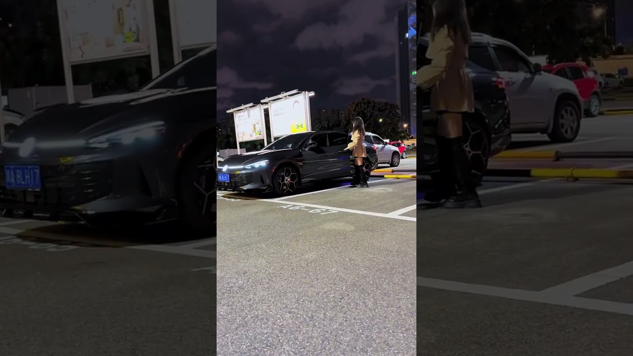 Don't just be a daytime walker, unlock the car lighting effects like this! Become the king of the