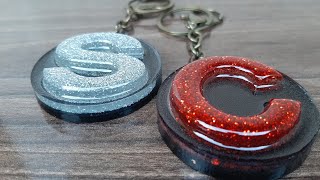 How To Make A Resin Keychain - Resin Letters Keychain _ Rrsin Keychain
