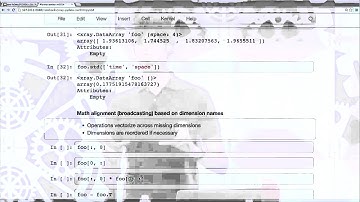 Stephan Hoyer - Introducing xray: extended arrays for scientific datasets