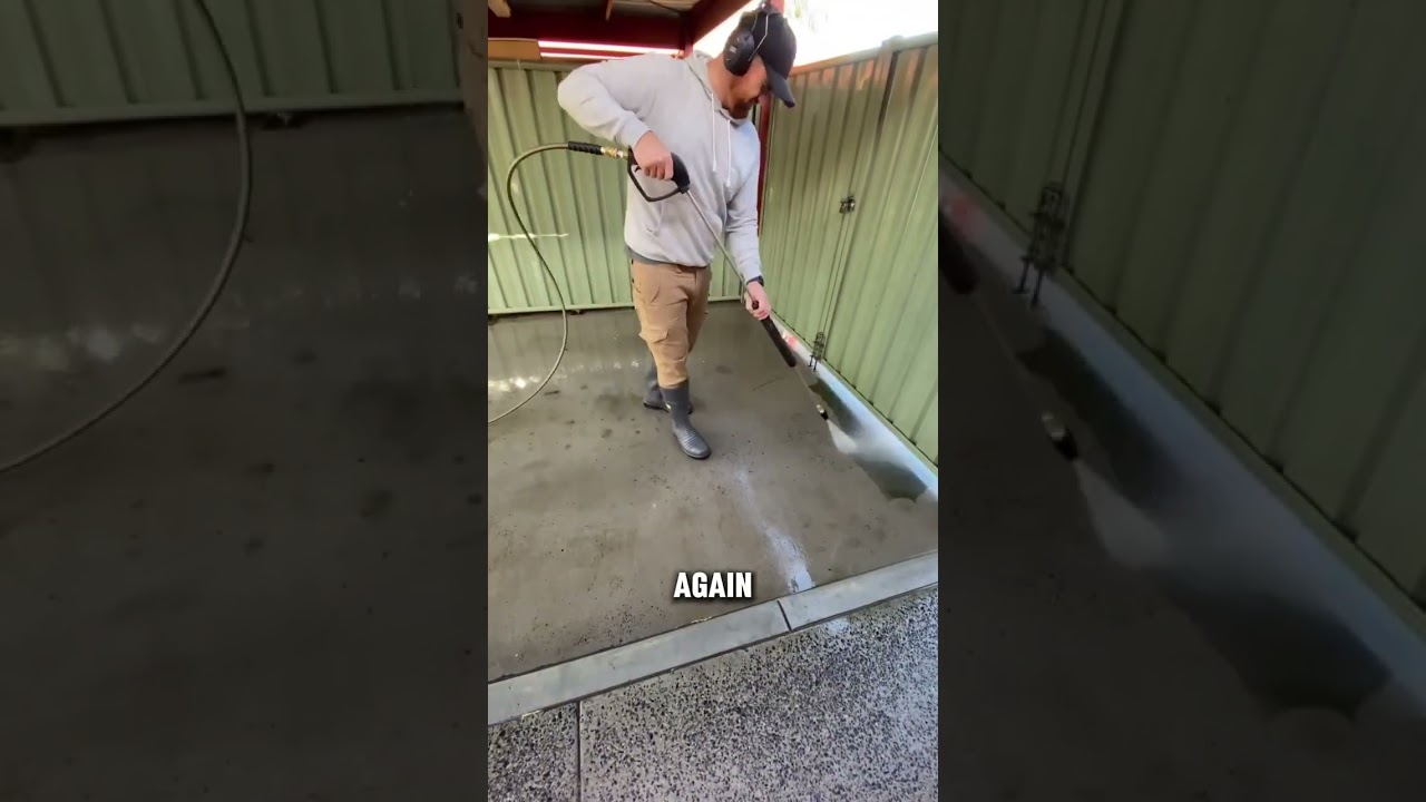 Преображение дома после уборки и мойки под давлением 