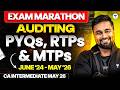 CA Inter Audit May 2026 | All PYQs, MTPs & RTPs One Shot Revision | CA CS Shantam Gupta