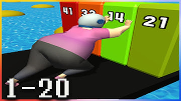 Fat Pusher - Gameplay Walkthrough - Levels 1-20