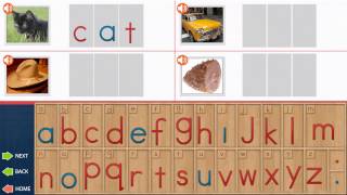 The Movable Alphabet app for Kids - A Montessori Approach to Language screenshot 3