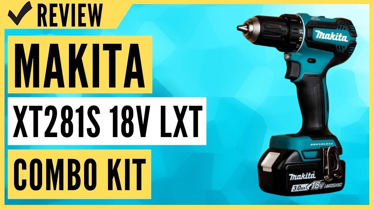 Makita XT801X1 Combo Kit - unboxing 