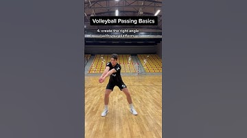 Volleyball Beginner Passing Basics 🏐 #shorts #volleyball