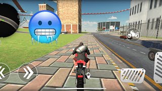 インドのバイクが3Dエクストリームバイクスタントを運転するゲームプレイ | Androidオープンワールドゲーム #ゲーム screenshot 3